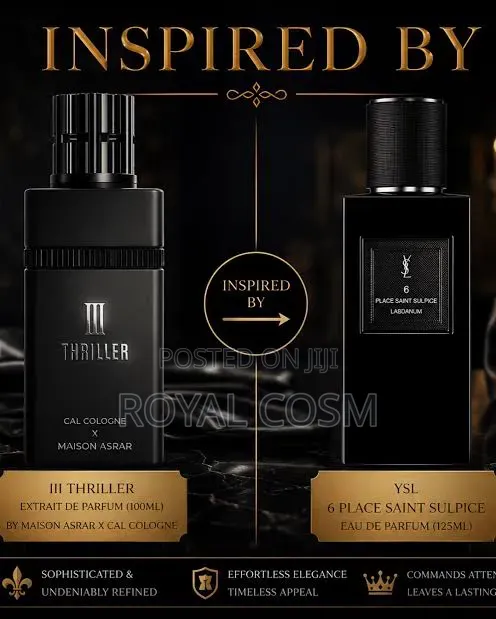 Maison Asrar × Cal Cologne Thriller Unisex Perfume