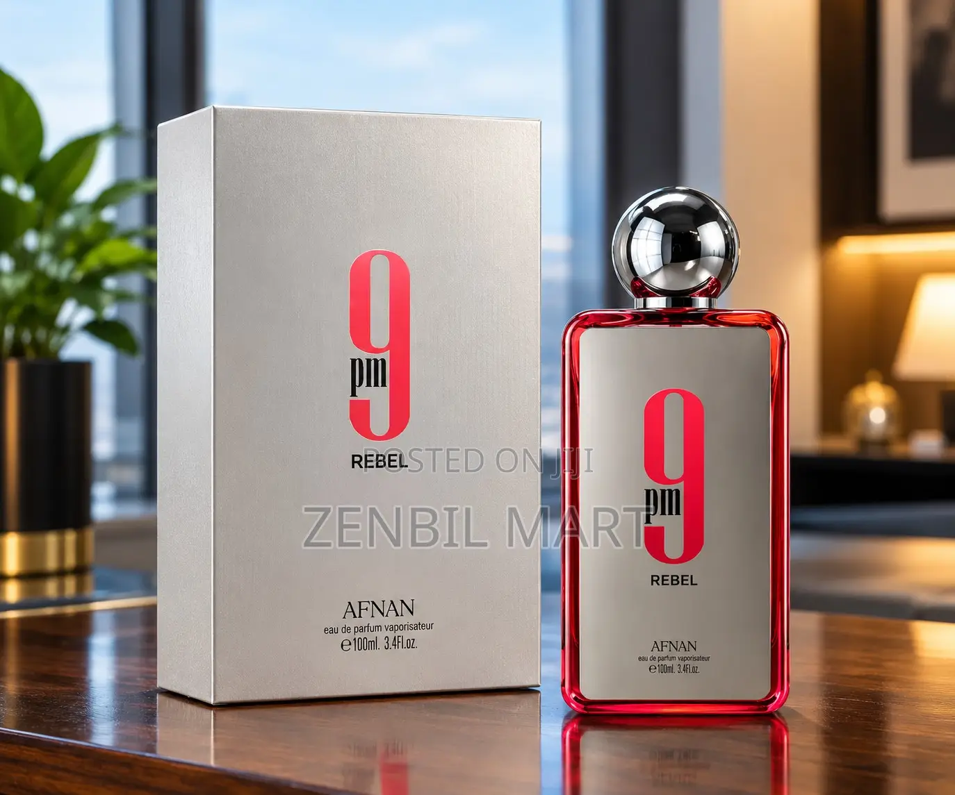 Afnan 9 PM Rebel Eau De Parfum