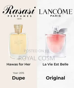Hawas for Her Original Perfume(Dupe of Lancome La Vie Est Belle)
