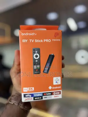 Pozzer My TV Stick Pro – Android TV 8K Ultra HD Streaming Stick