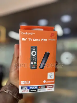 Pozzer My TV Stick Pro – Android TV 8K Ultra HD Streaming Stick