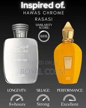 Hawas Chrome Original Unisex Perfume