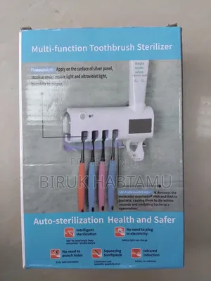 Multi Functional Toothbrush Sterilizer & Dispenser