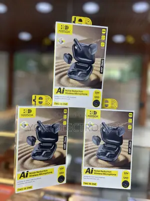 Hoodsda KMP-156AI AI Noise Reduction Wireless Microphone (Two-in-One)