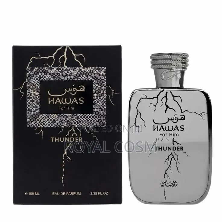 Rasasi Hawas Thunder Original Perfume(Dupe of YSL MYSLF L' ABSOLU)