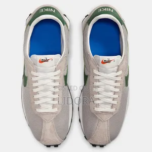 Original Nike shoes Men's Retro LD ,Gray and Green,size 41