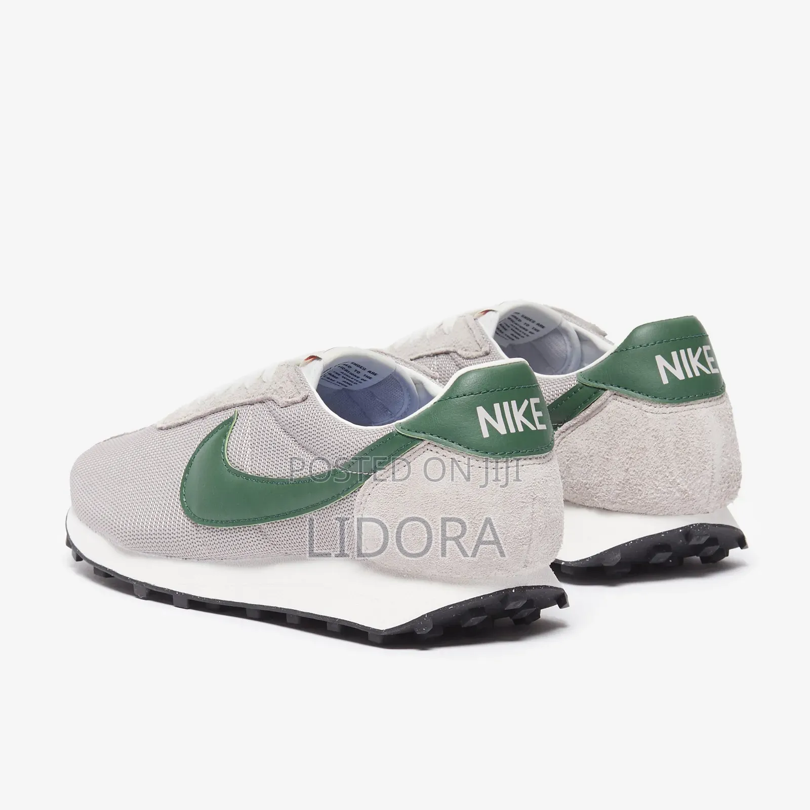Original Nike shoes Men's Retro LD ,Gray and Green,size 41