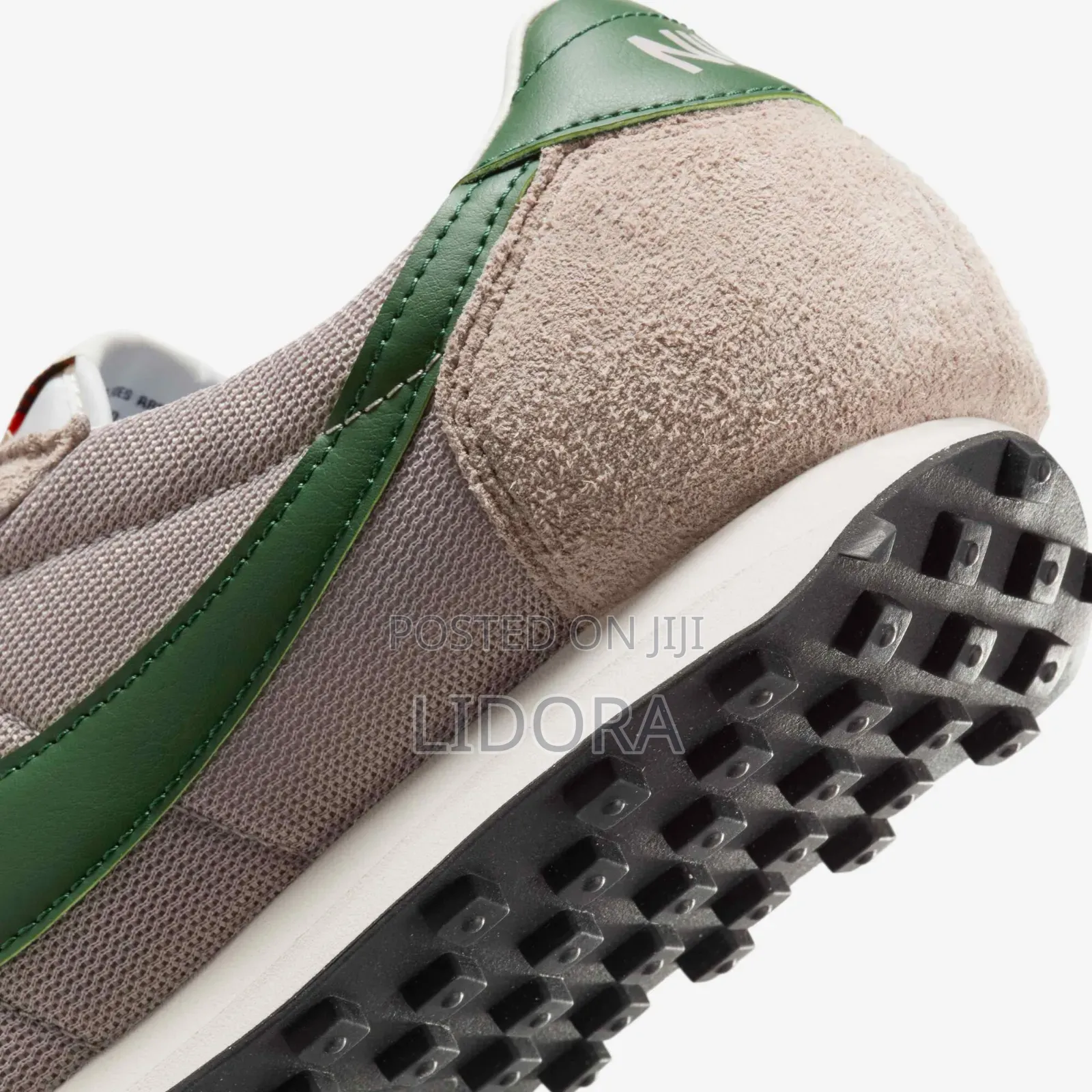 Original Nike shoes Men's Retro LD ,Gray and Green,size 41