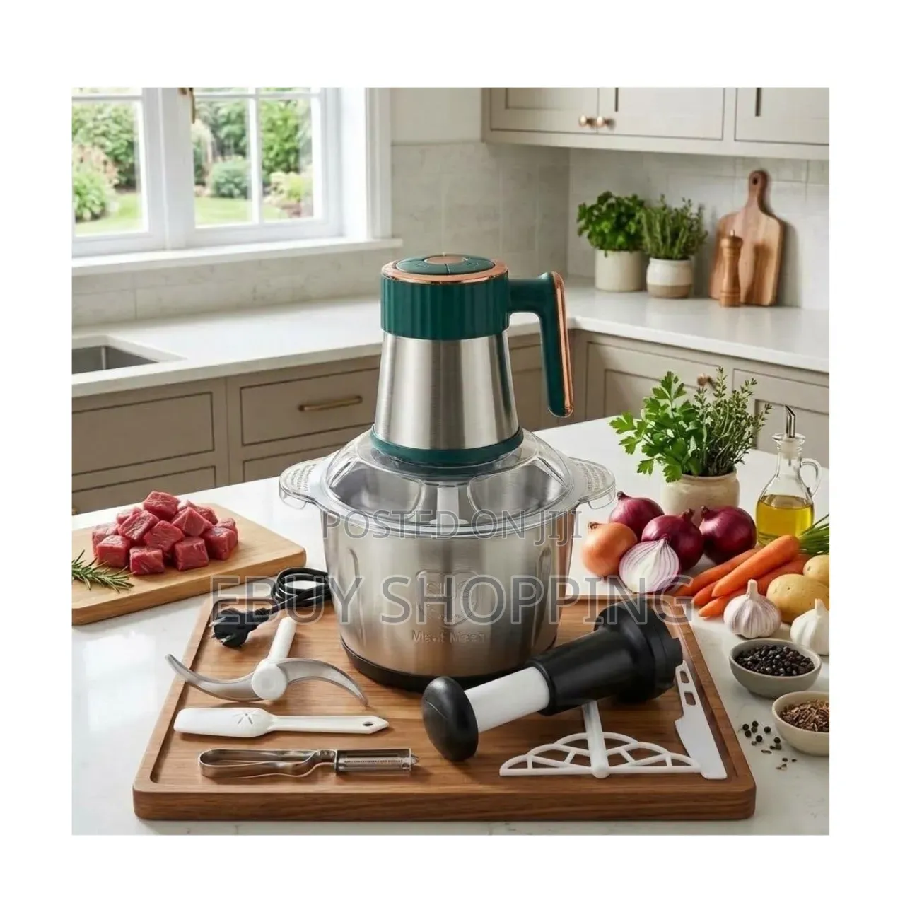 All-in-One Kitchen Tool for Fast Food Prep.