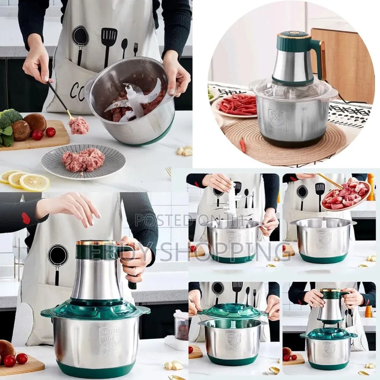 All-in-One Kitchen Tool for Fast Food Prep.