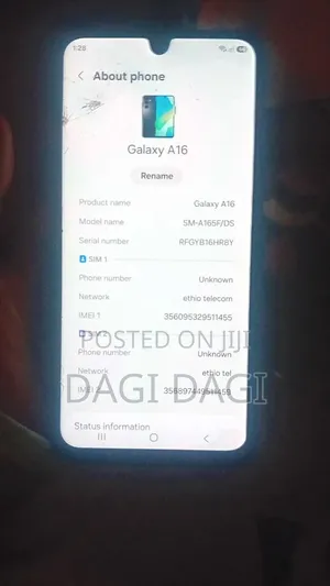 Samsung Galaxy A16 128 GB Black