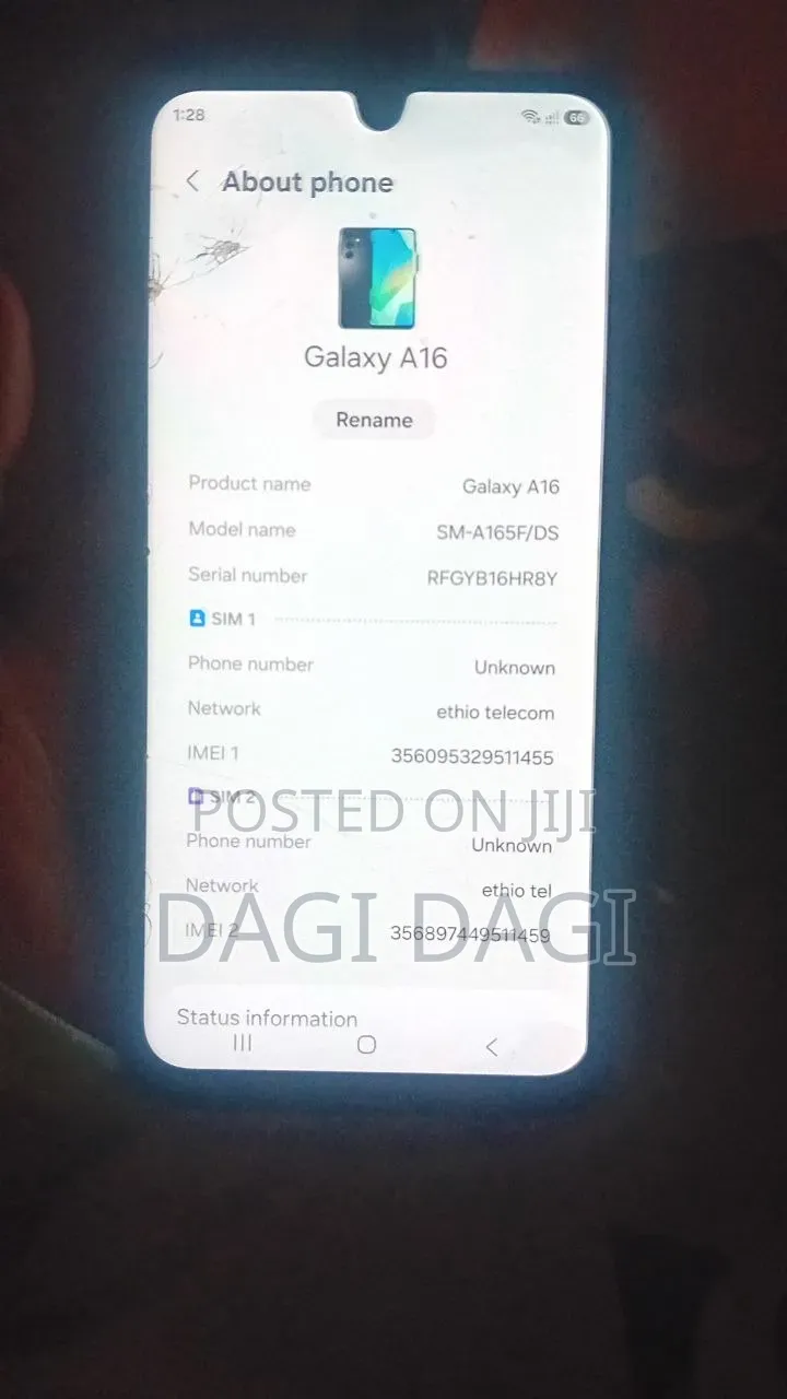 Samsung Galaxy A16 128 GB Black