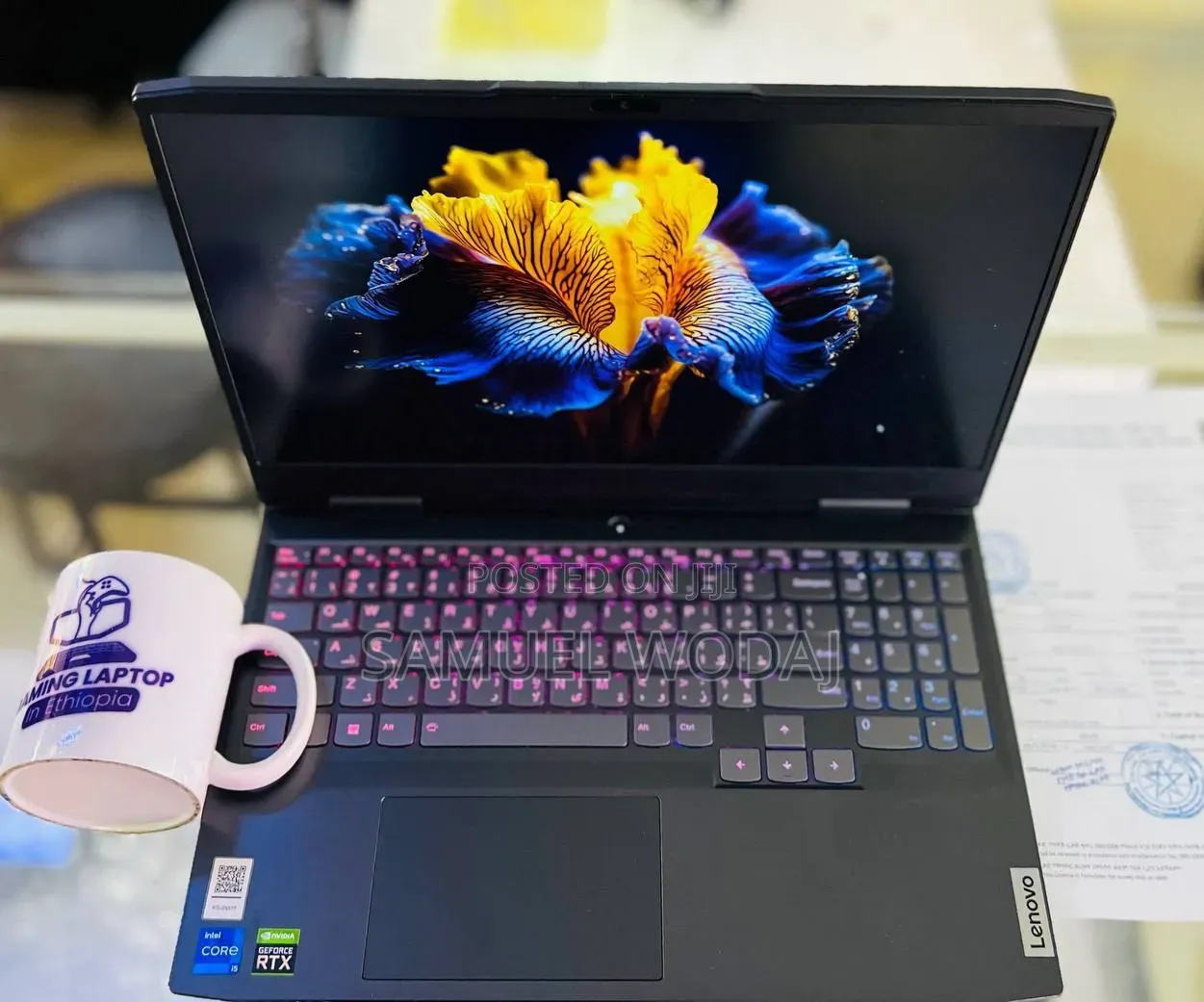 New Laptop Lenovo LOQ 15ARP9 16GB Intel Core i5 SSD 512GB