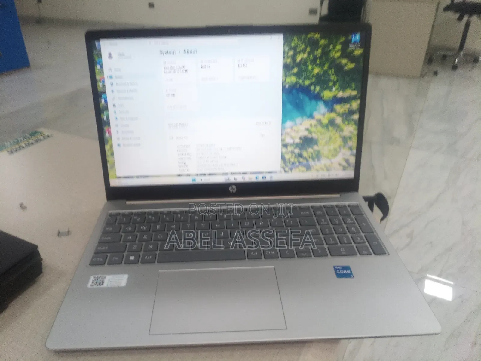 New Laptop HP 15-fd0290ns 16GB Intel Core i5 SSD 512GB