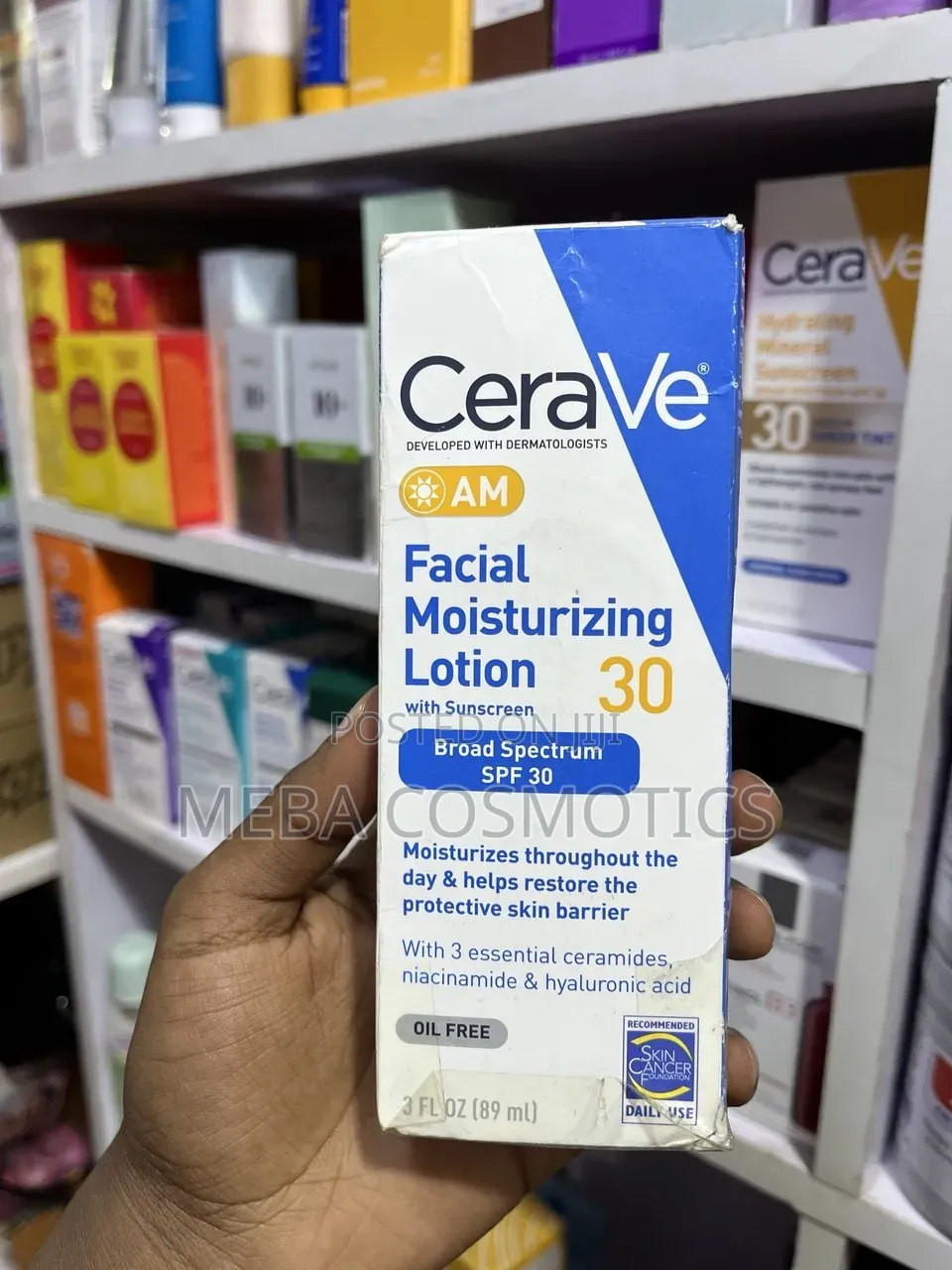 CeraVe AM Facial Moisturizing Lotion