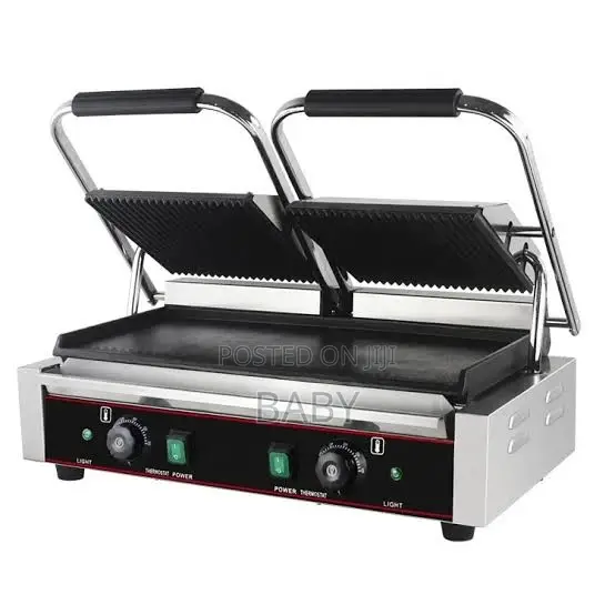 Double Plate Contact Grill