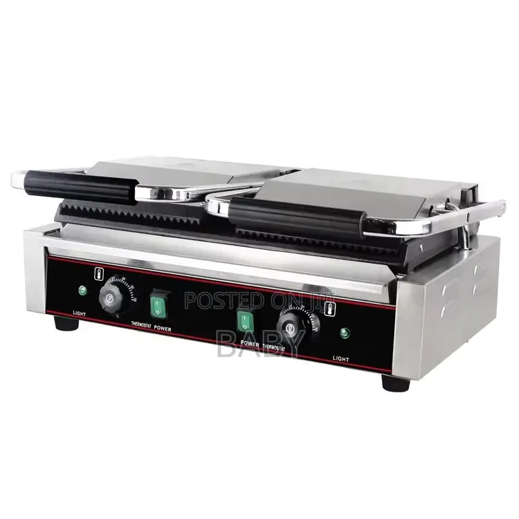 Double Plate Contact Grill