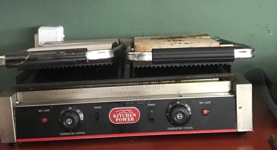 Double Plate Contact Grill