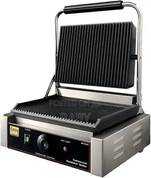 Single Contact Panini Sandwich Grill