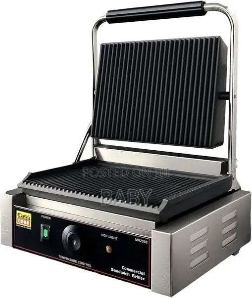 Single Contact Panini Sandwich Grill