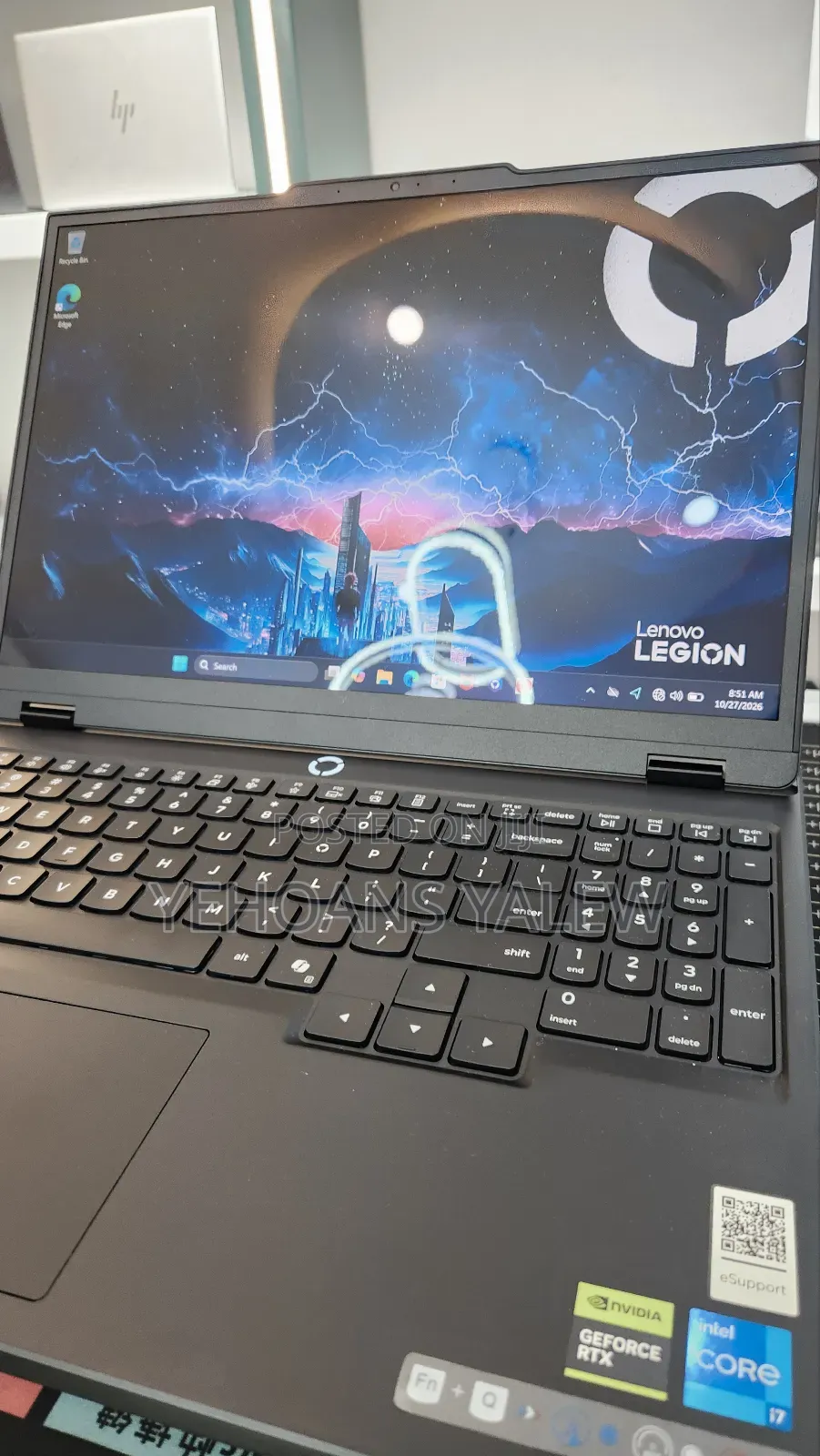 New Laptop Lenovo Legion 5 16GB Intel Core i7 SSD 1T