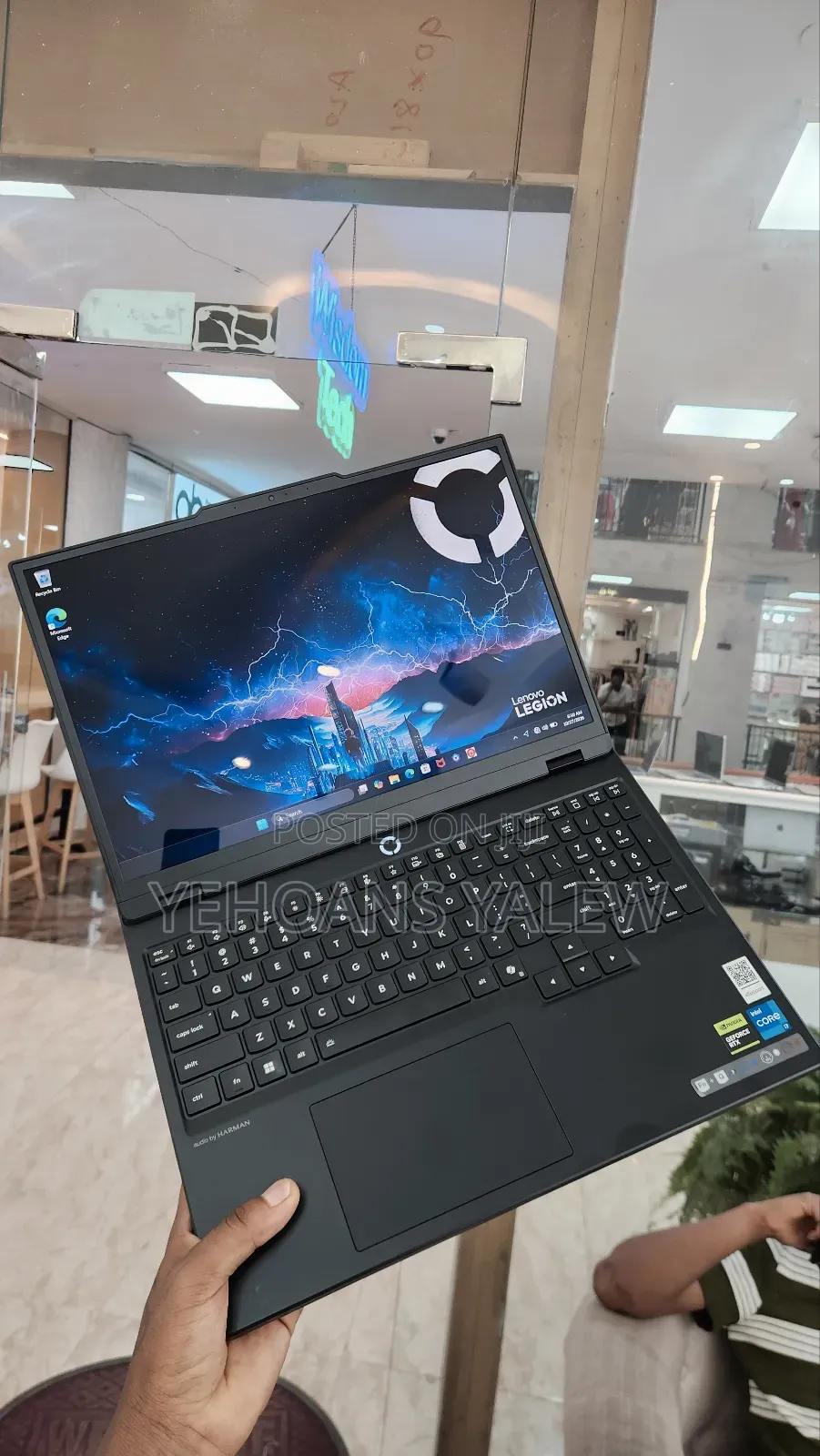 New Laptop Lenovo Legion 5 16GB Intel Core i7 SSD 1T
