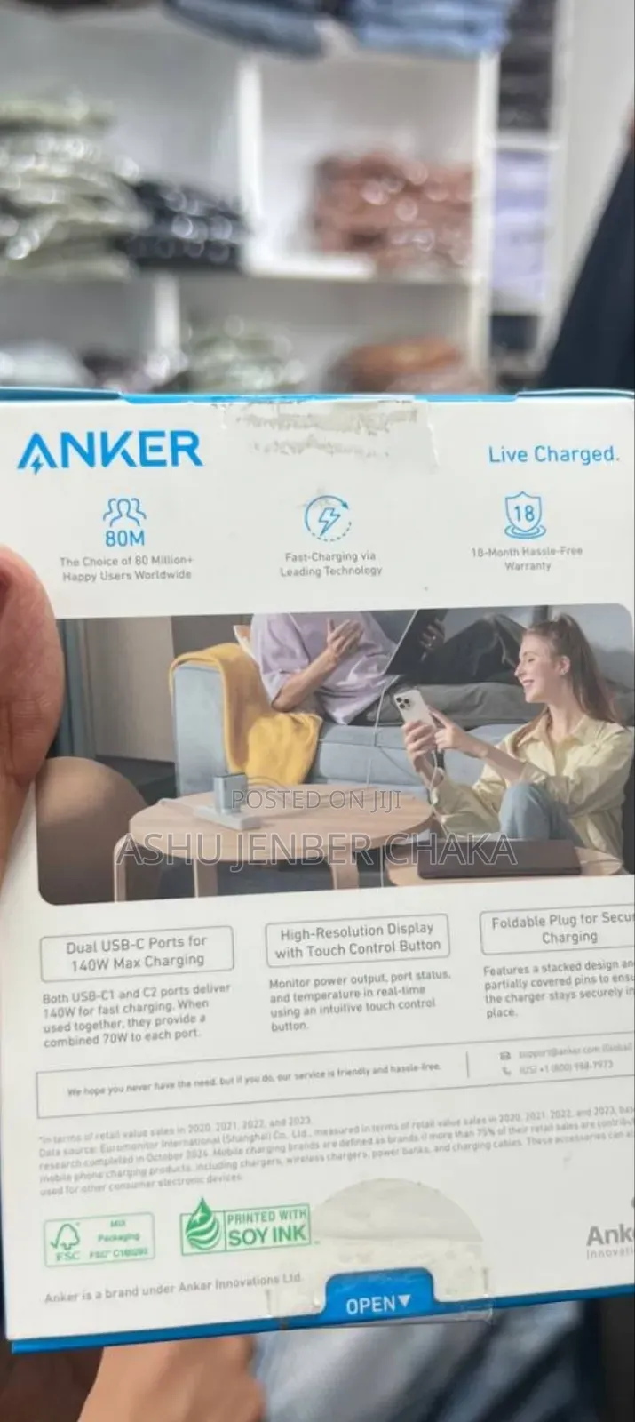 Anker 140 Watt Charger