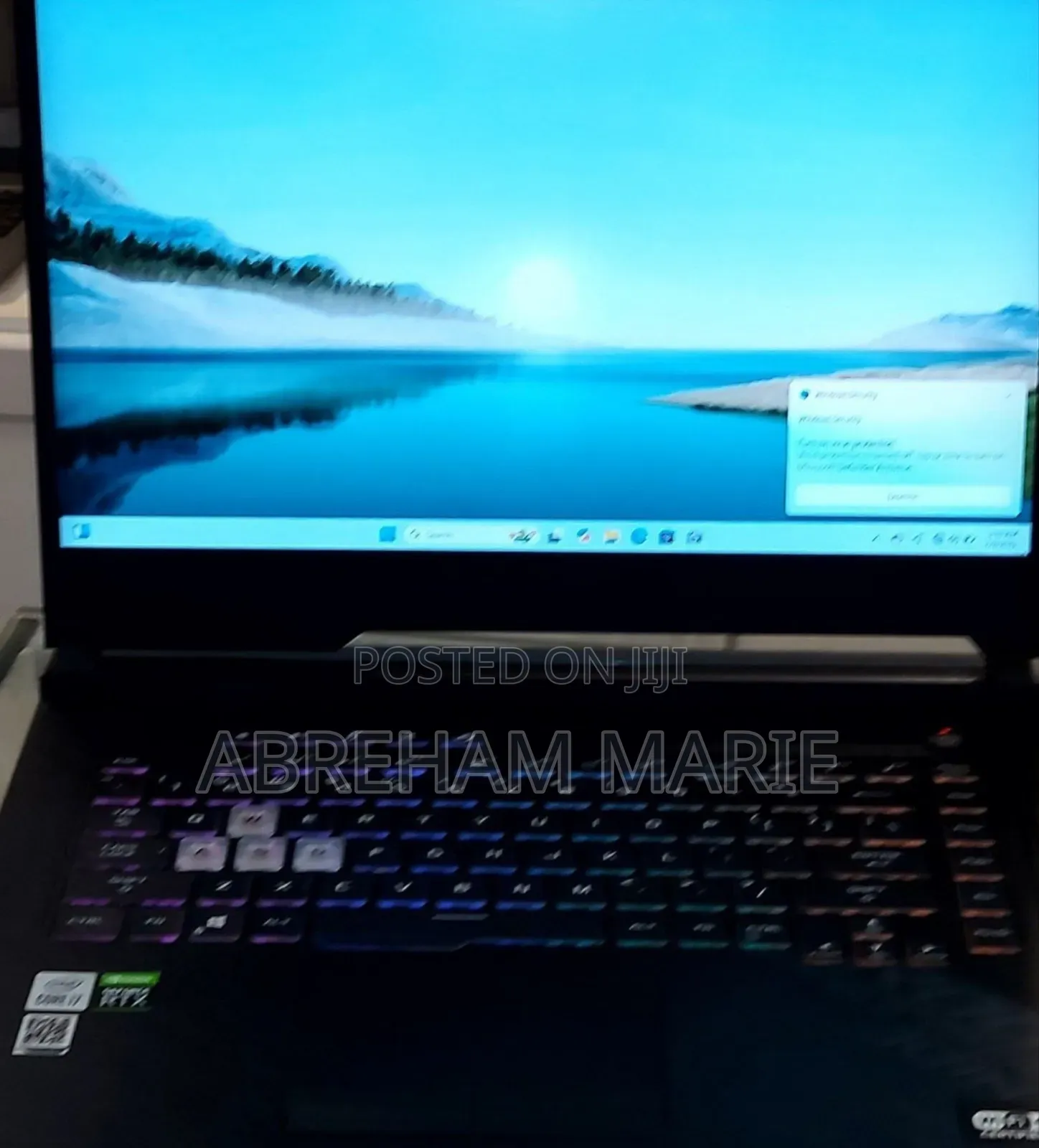 New Laptop Asus ROG Strix G15 16GB Intel Core i7 SSD 512GB