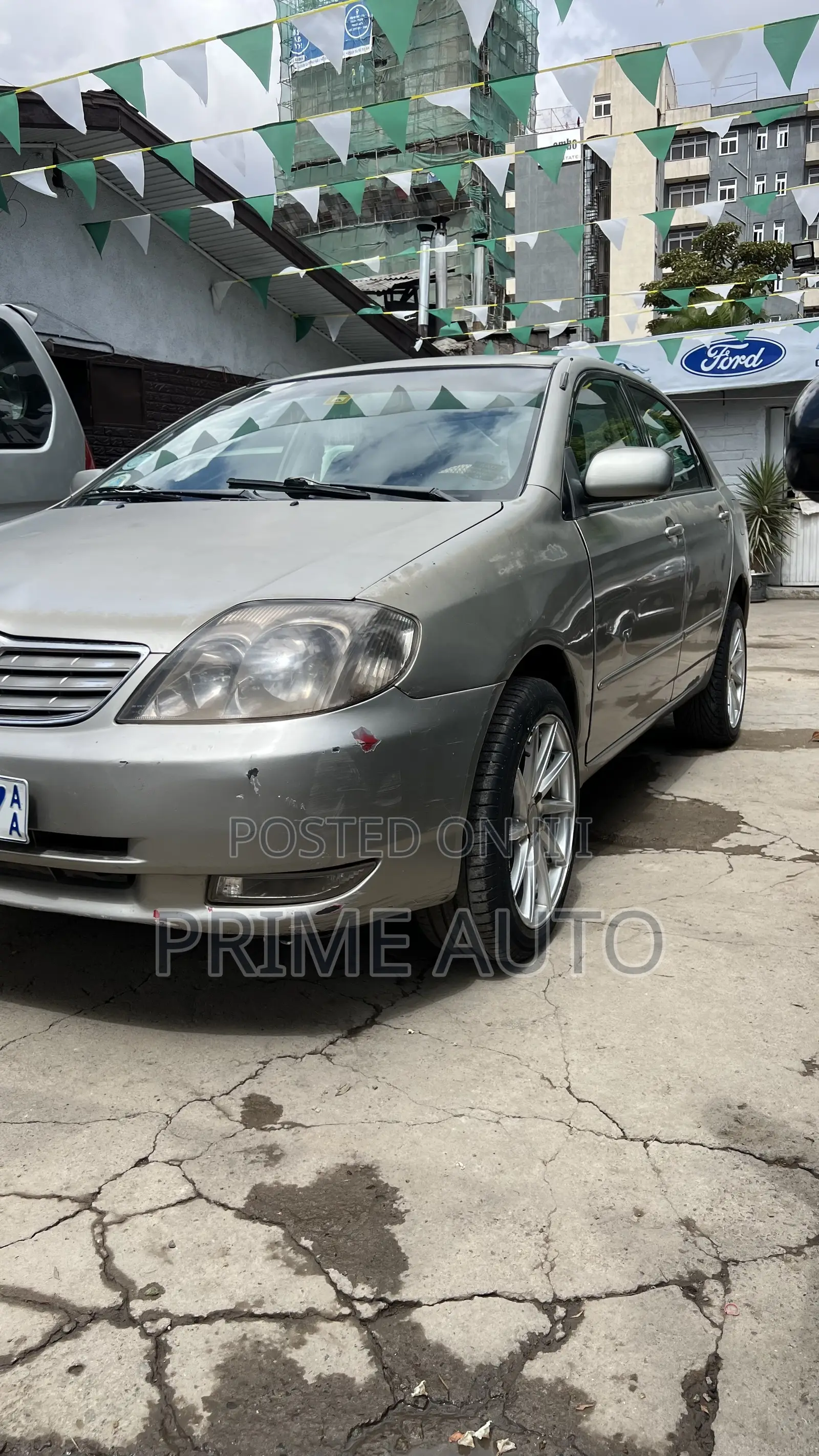 Toyota Corolla Sedan 2003 Gold