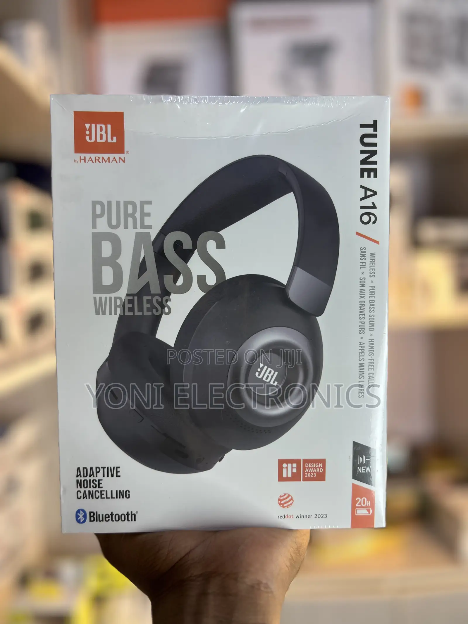 JBL Tune A16 Wireless Headphones