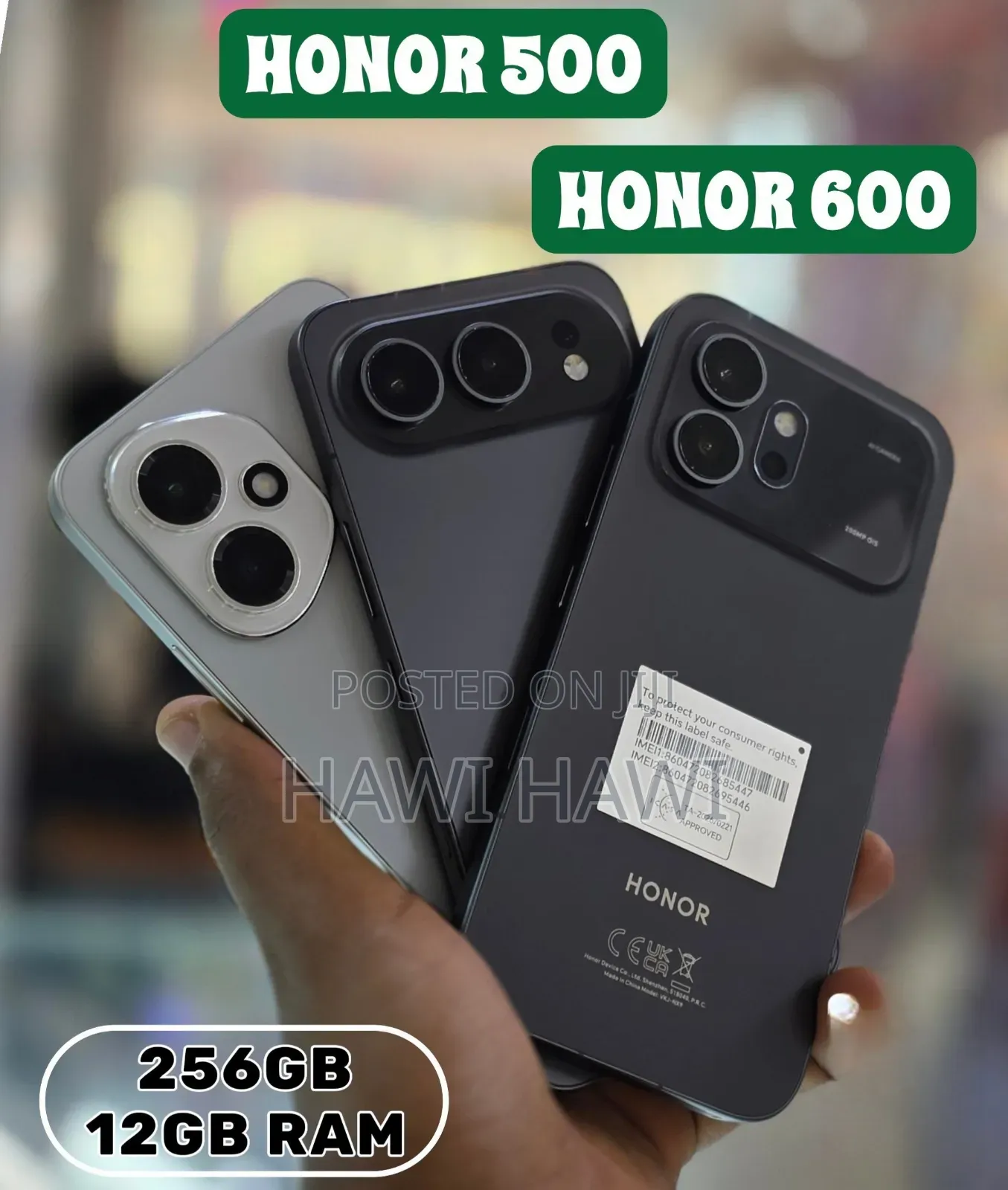 New Honor 500 256 GB Orange