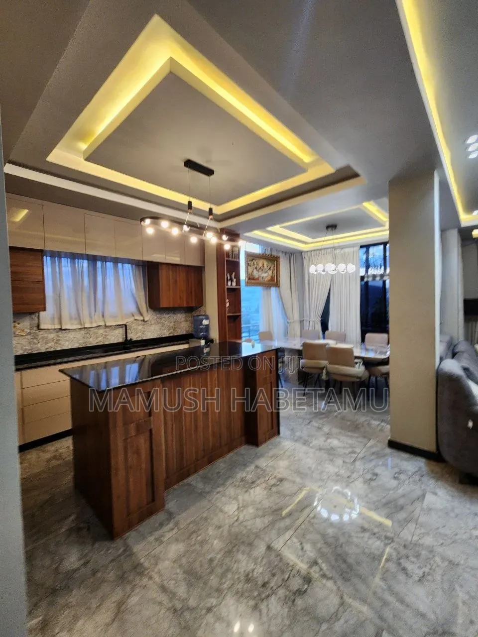 Furnished 6bdrm House in ጋርመንት 94ማህበር G+4, Nifas Silk-Lafto for sale