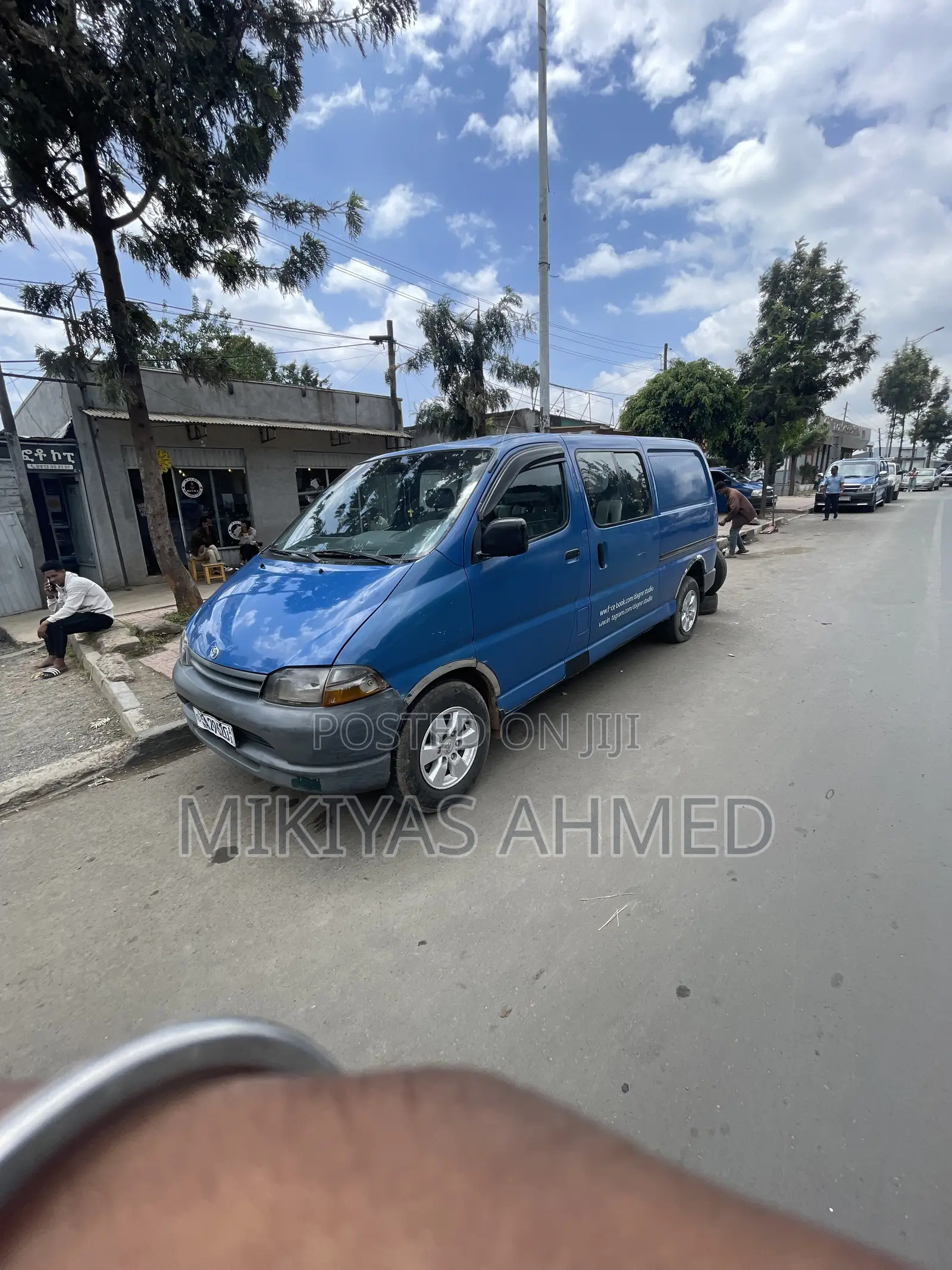 Toyota Vitz 2001 Blue