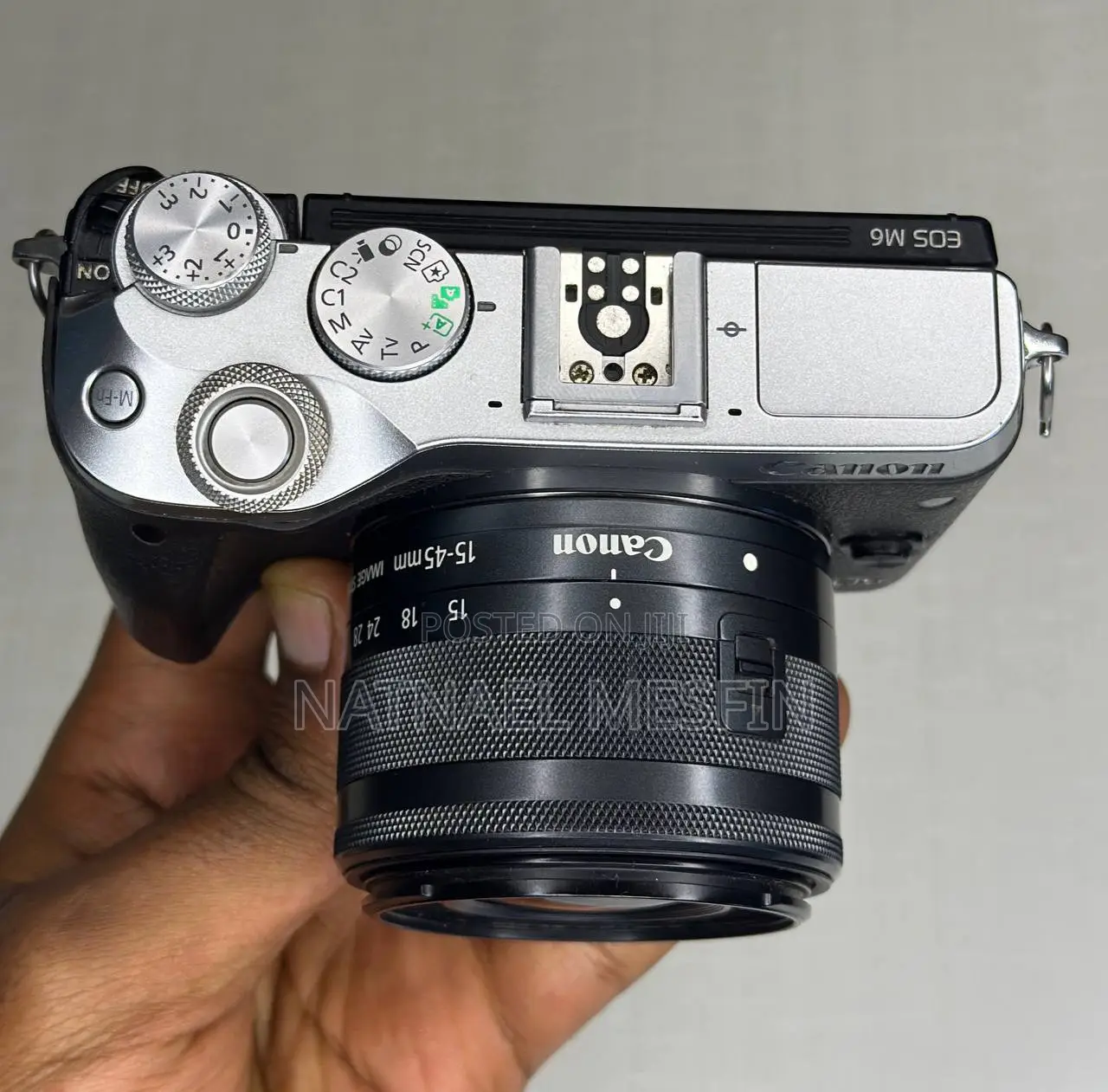 Canon EOS M6 Mirrorless Digital Camera