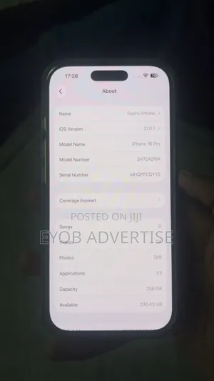 New Apple iPhone 16 Pro 256 GB Bronze
