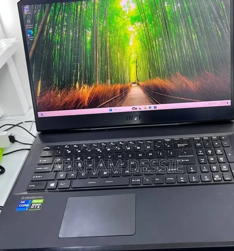 New Laptop MSI 16GB Intel Core i7 SSD 512GB