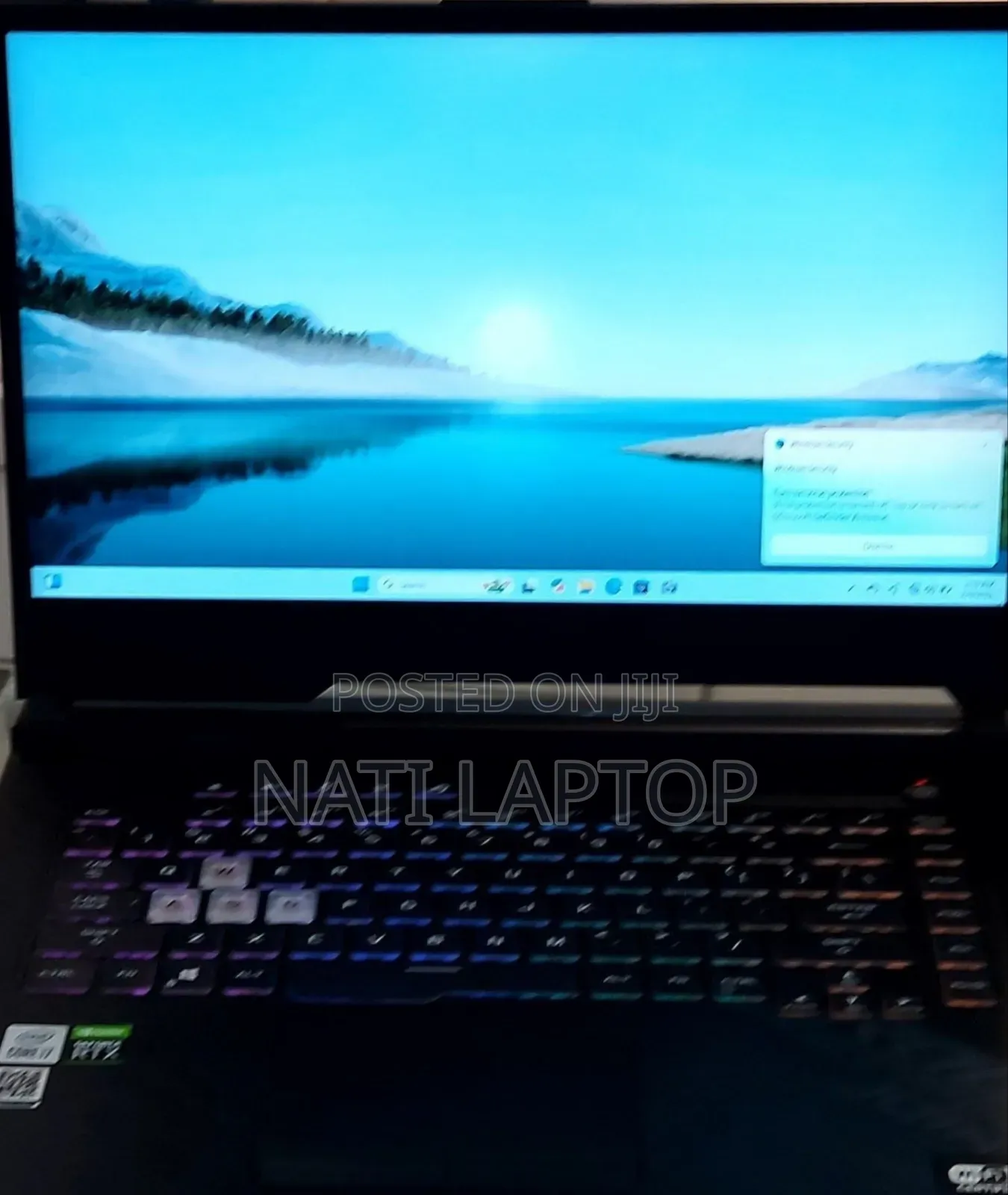 New Laptop Asus ROG Strix G15 16GB Intel Core i7 SSD 512GB