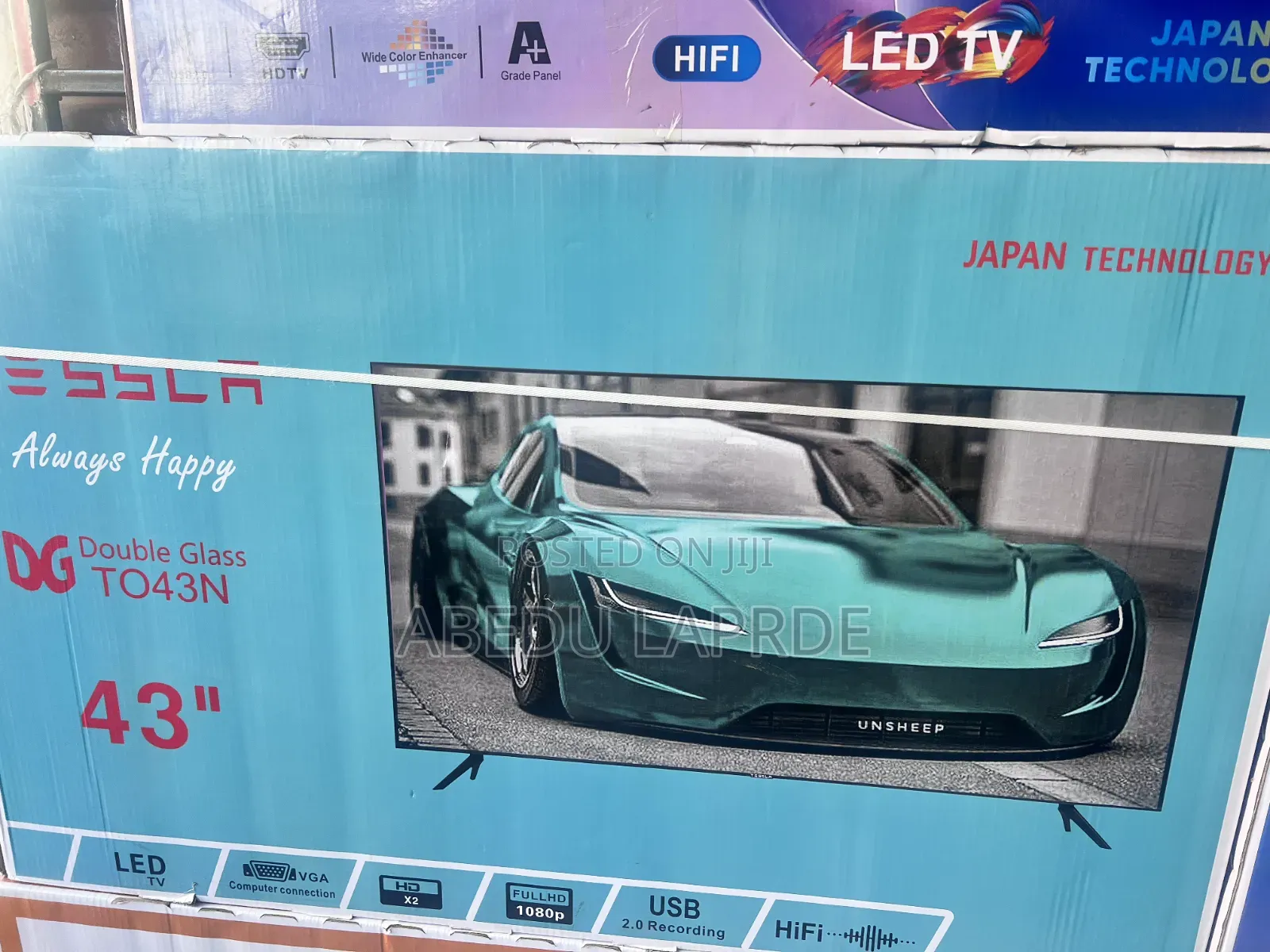 TaslaTv 43 Ench 4k Smart Fan Asismt