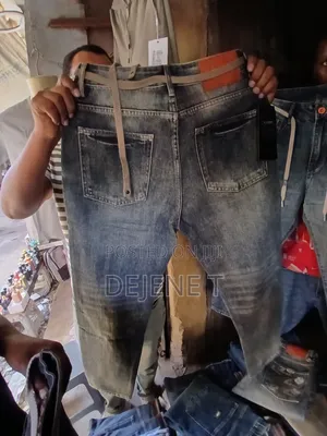 Original Stock Men's Denim Jeans / ኦርጅናል የወንድ ጂንስ ሱሪ | Premium Jeans