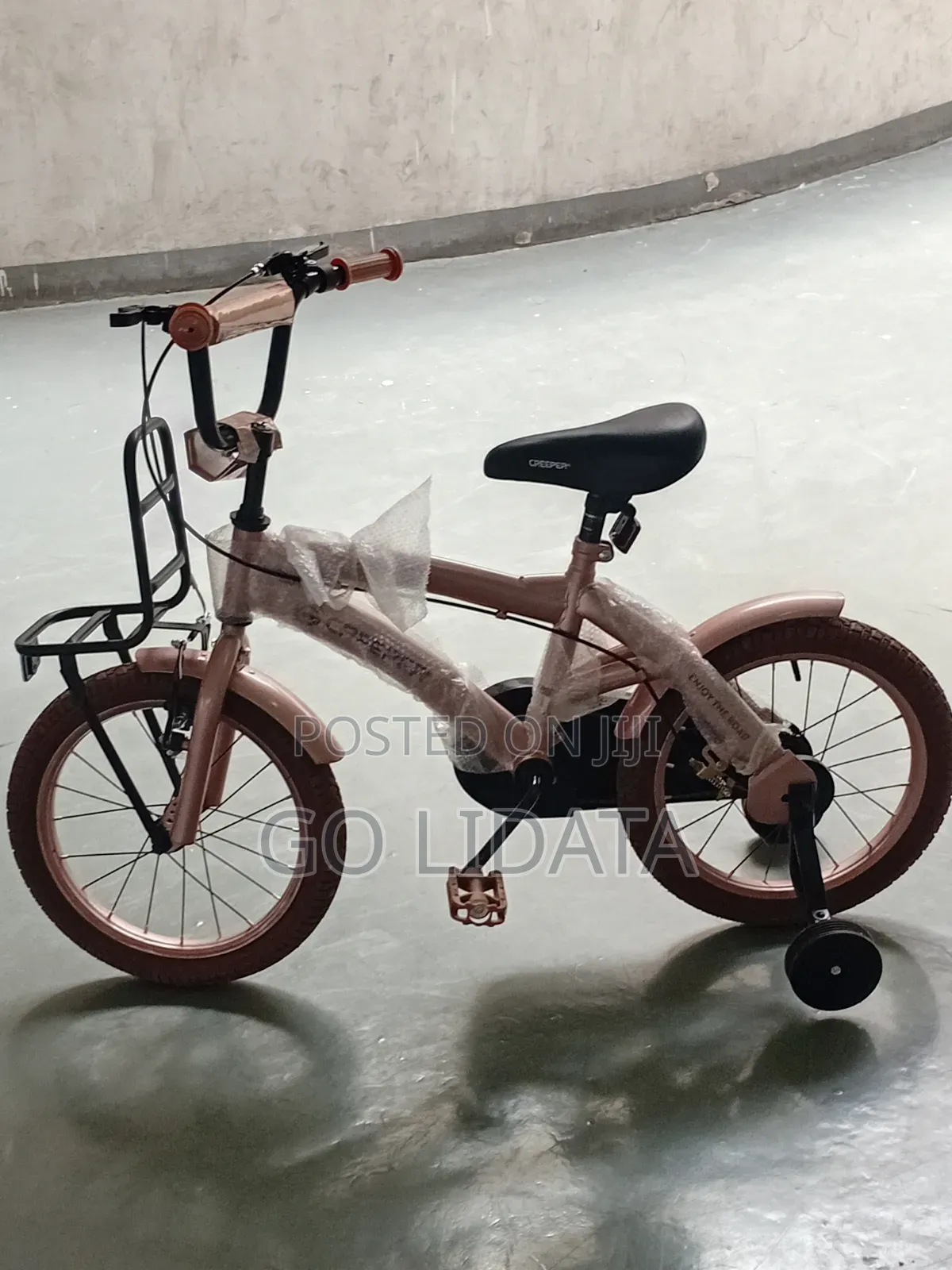 Stylish Children's Cycle. — ስታይል የተላበሰ የህፃናት ሳይክል።