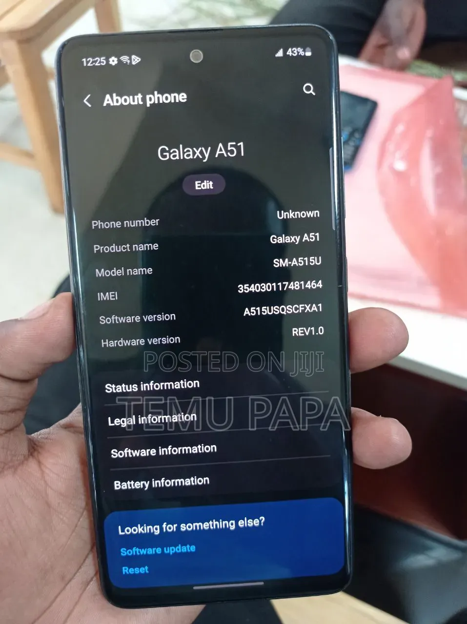New Samsung Galaxy A51 5G 128 GB Blue