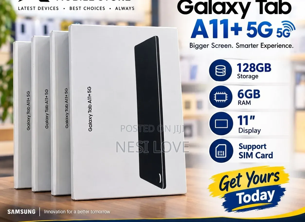 New Samsung Galaxy Tab A11 5G 128 GB