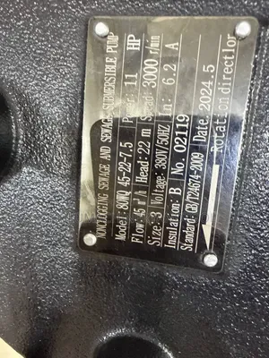 Non Clogging Sewage Submersible Water Pump