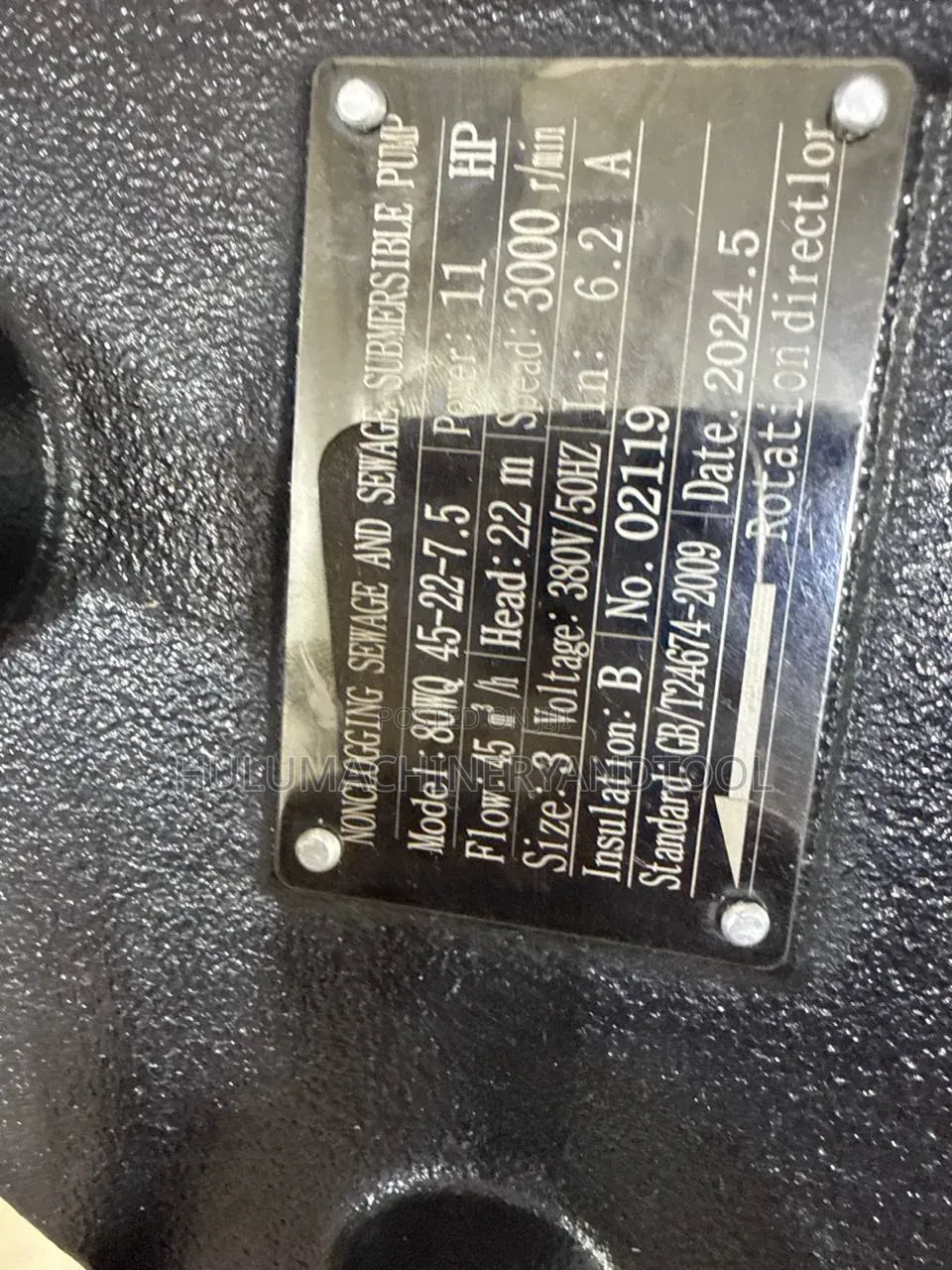 Non Clogging Sewage Submersible Water Pump