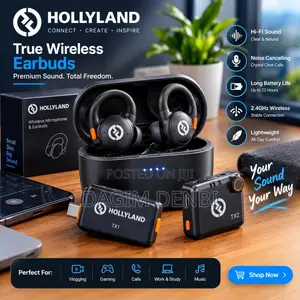 Hollyland LARK M2S Wireless Microphone – Mini Combo