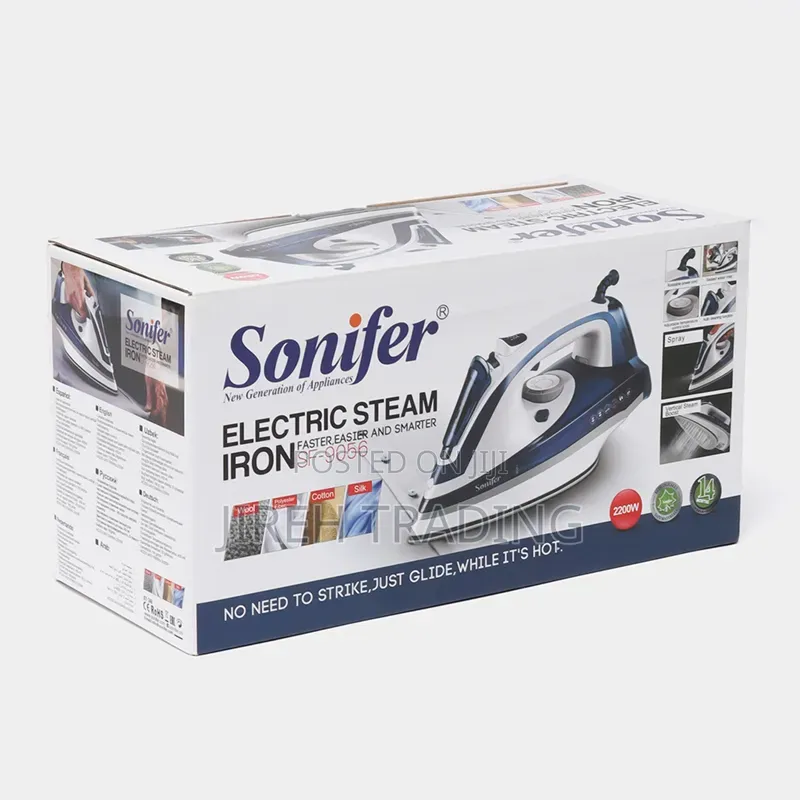 Sonifer SF-9026 Electric Steam Iron – 2000W