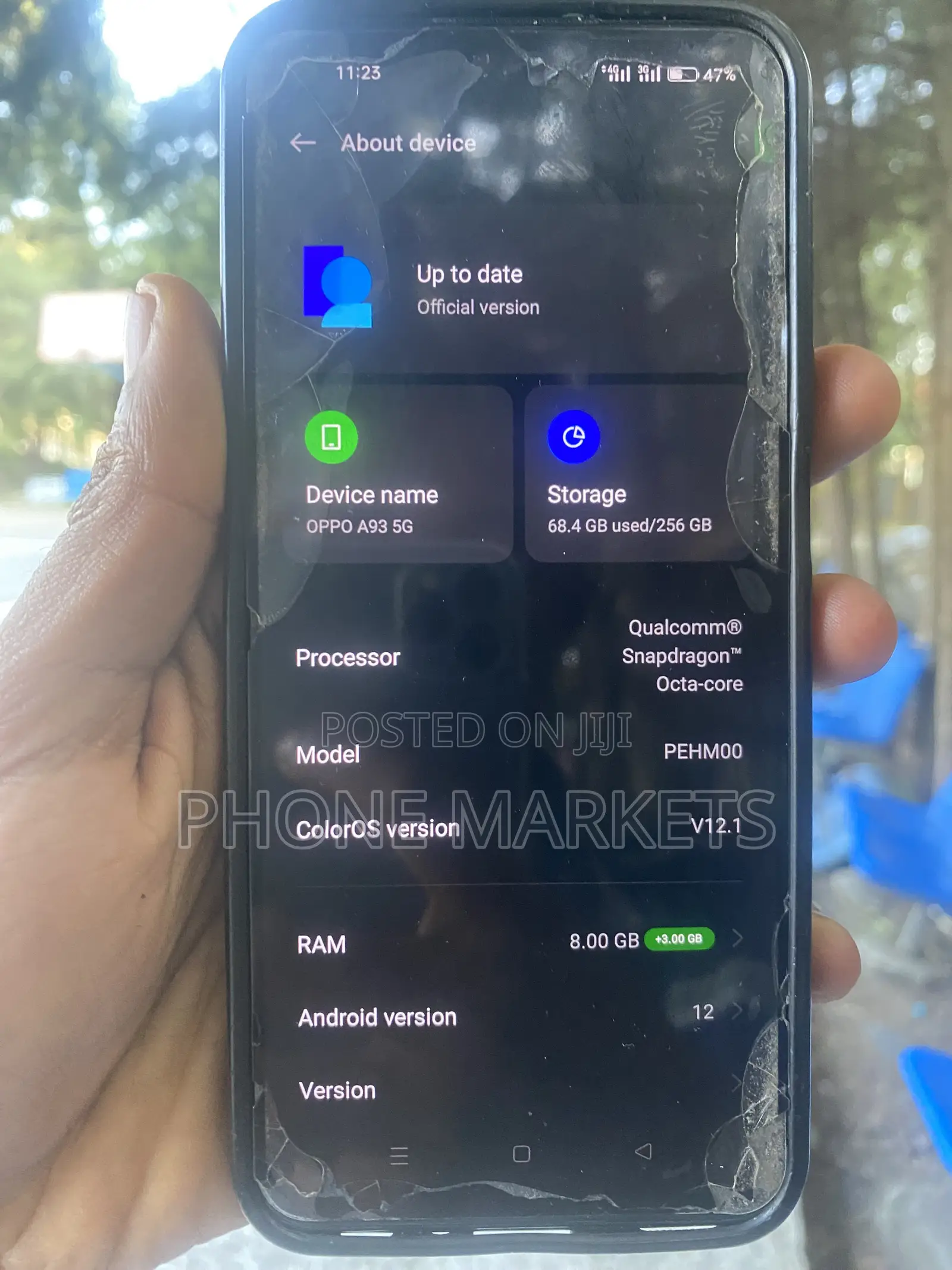 Oppo A93 5G 256 GB Purple