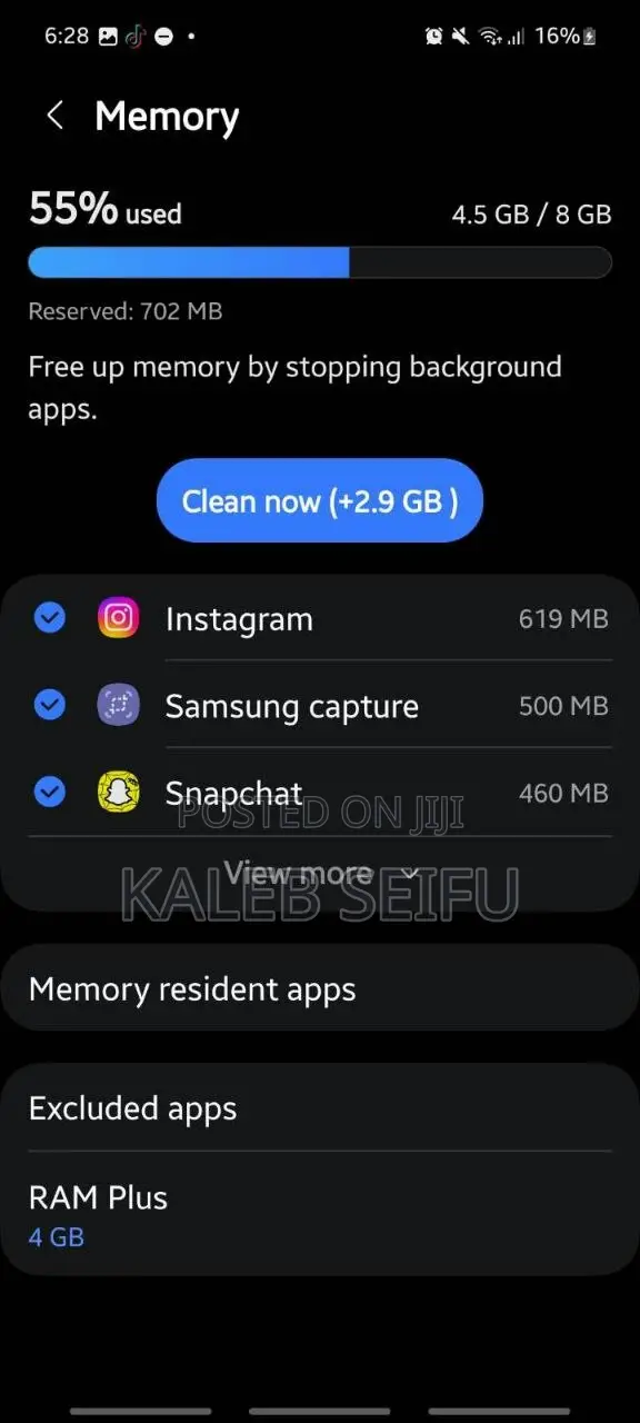 Samsung Galaxy A52 128 GB Black