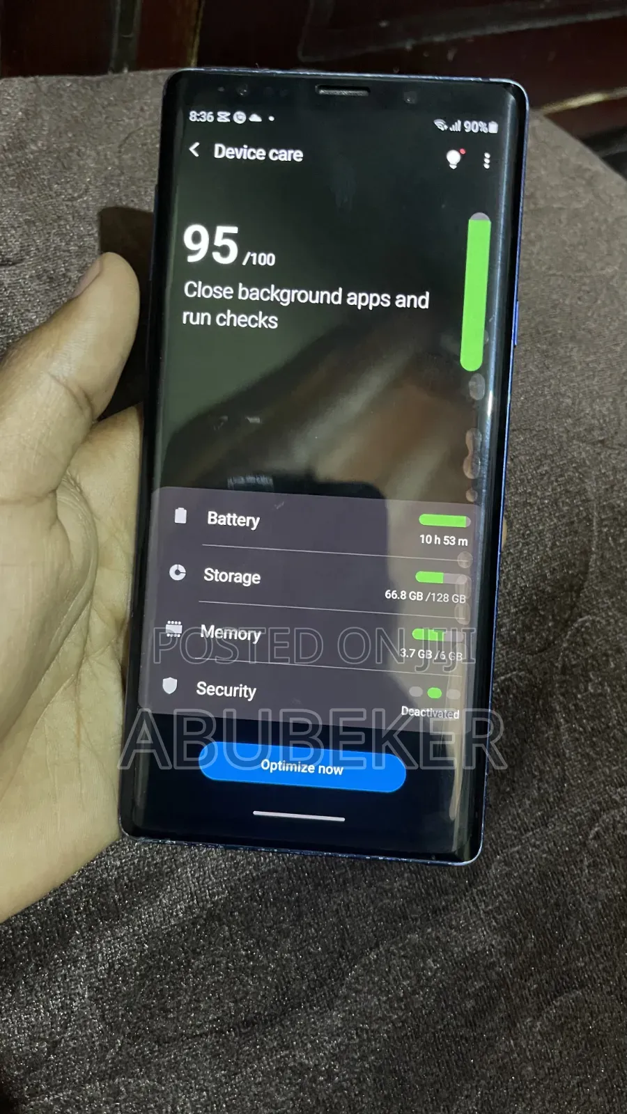 Samsung Galaxy Note 9 128 GB Blue