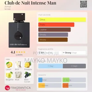 Club De Nuit Intense Man